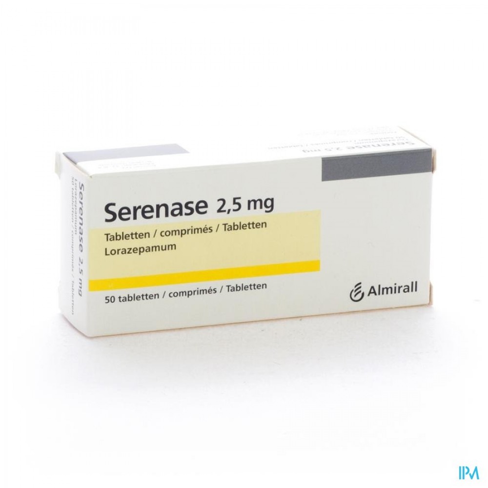 SERENASE COMP 50 X 2 5 MG Apotheek Thiels