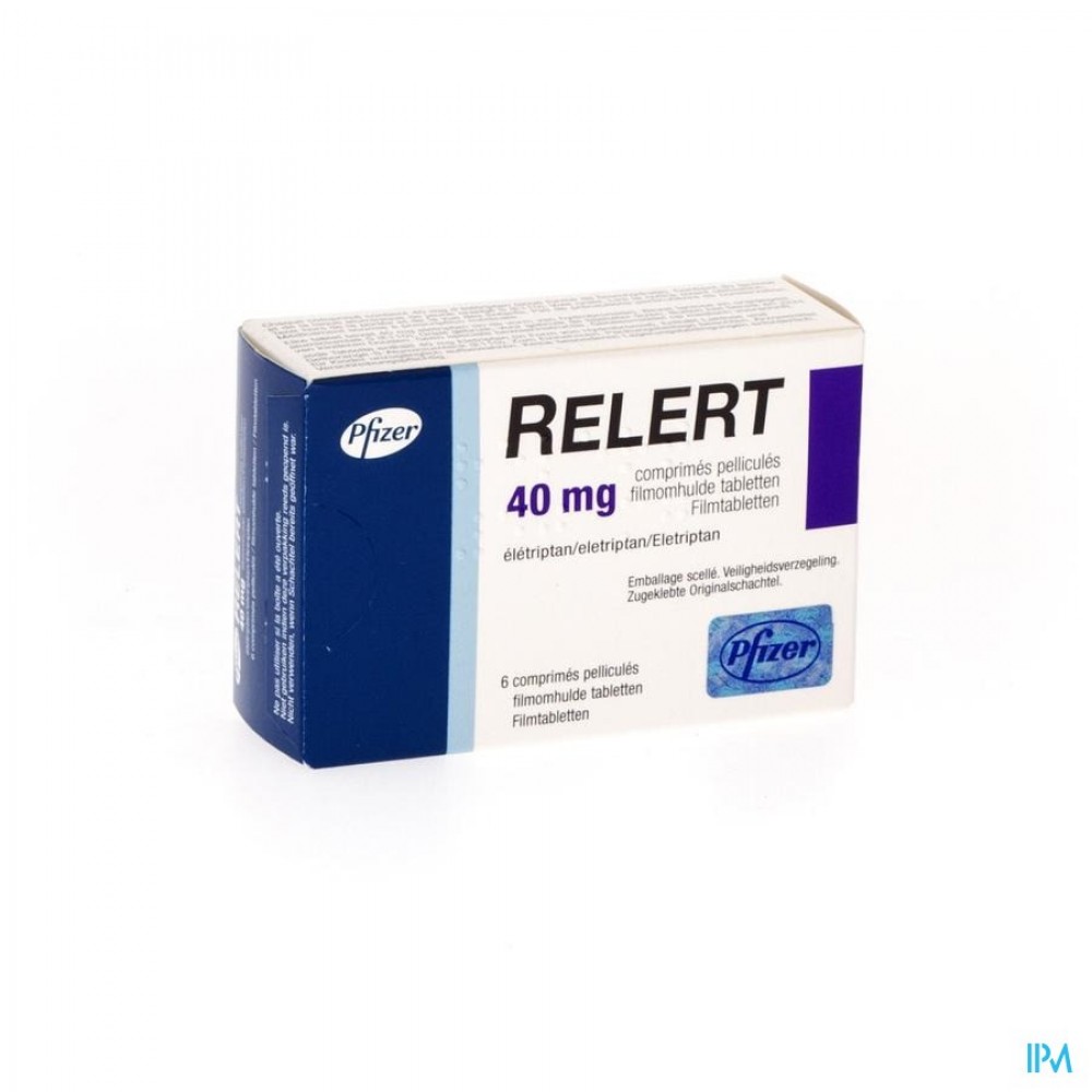 RELERT 40 MG COMP PEL 6 X 40 MG Apotheek Thiels