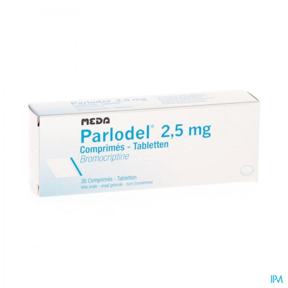 PARLODEL COMP 30 X 2 5 MG Apotheek Thiels