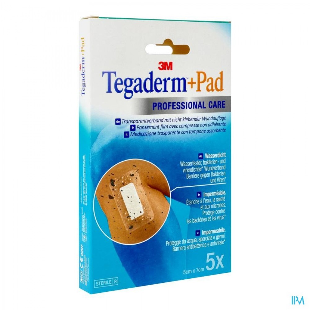 Tegaderm Pad M Transp Steril Cmx Cm P Apotheek Thiels