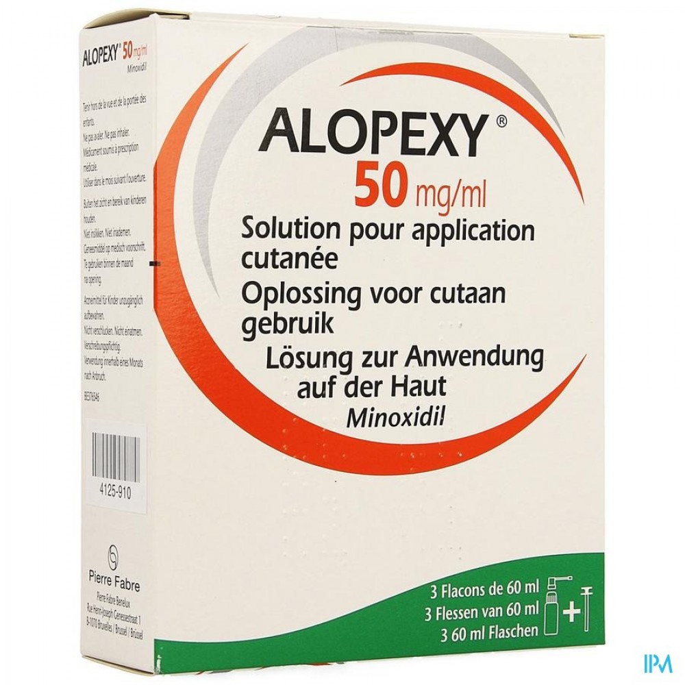 Alopexy Mg Ml Opl Cutaan Gebruik Fl X Ml Apotheek Thiels