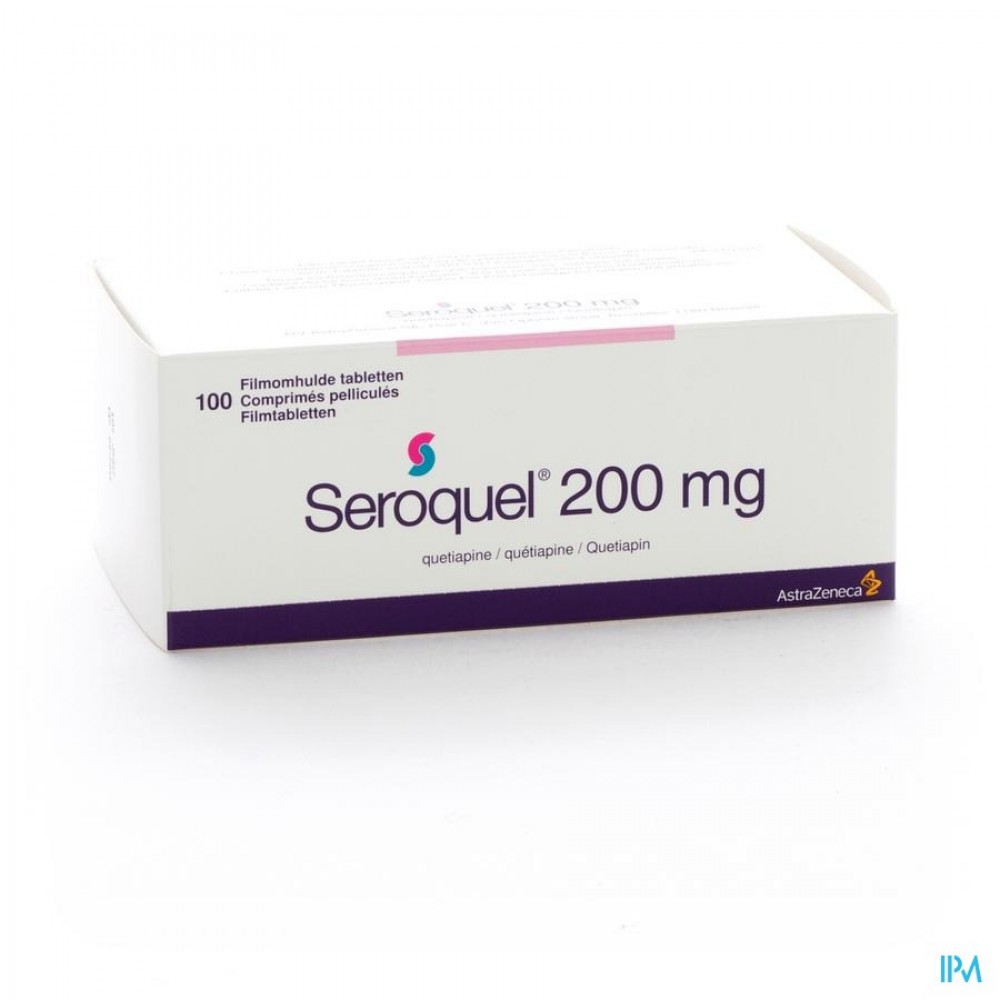 SEROQUEL 200 COMP 100 X 200 MG | Apotheek Thiels