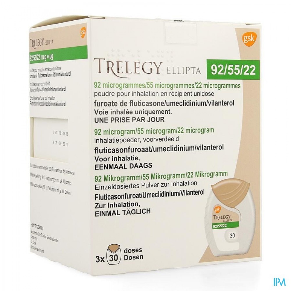 Trelegy Ellipta Dosing