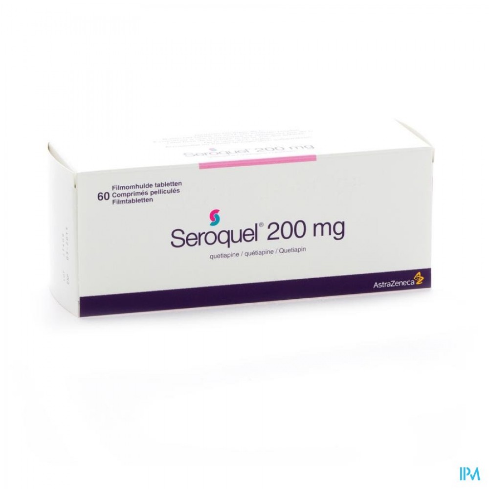 SEROQUEL 200 COMP 60 X 200 MG | Apotheek Thiels