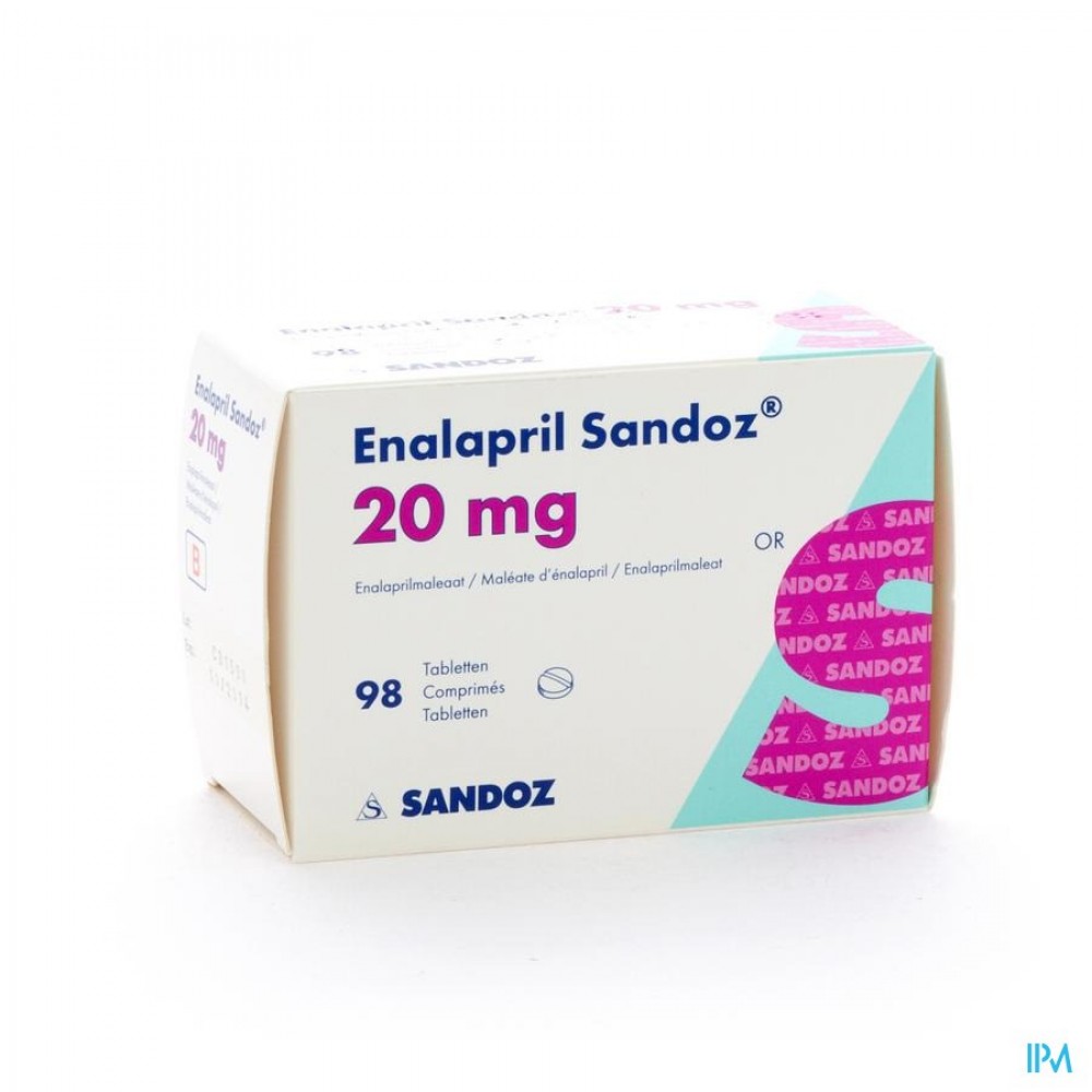 Enalapril sandoz store 20 mg