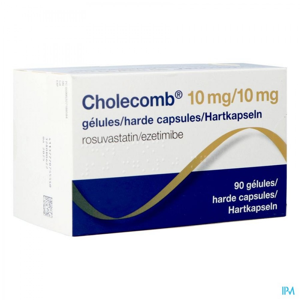 CHOLECOMB 10MG 10MG HARDE CAPS 90 Apotheek Thiels