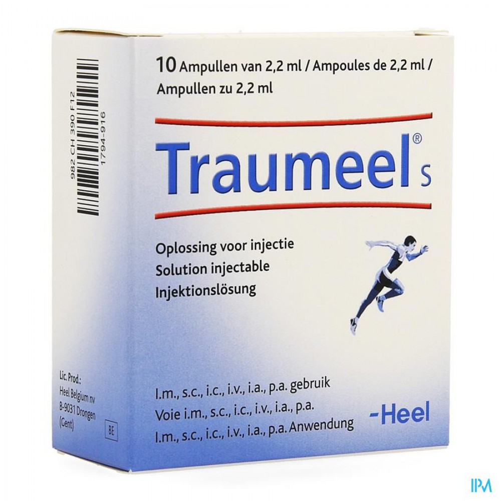 Traumeel S Amp 10x2 2ml Heel Apotheek Thiels