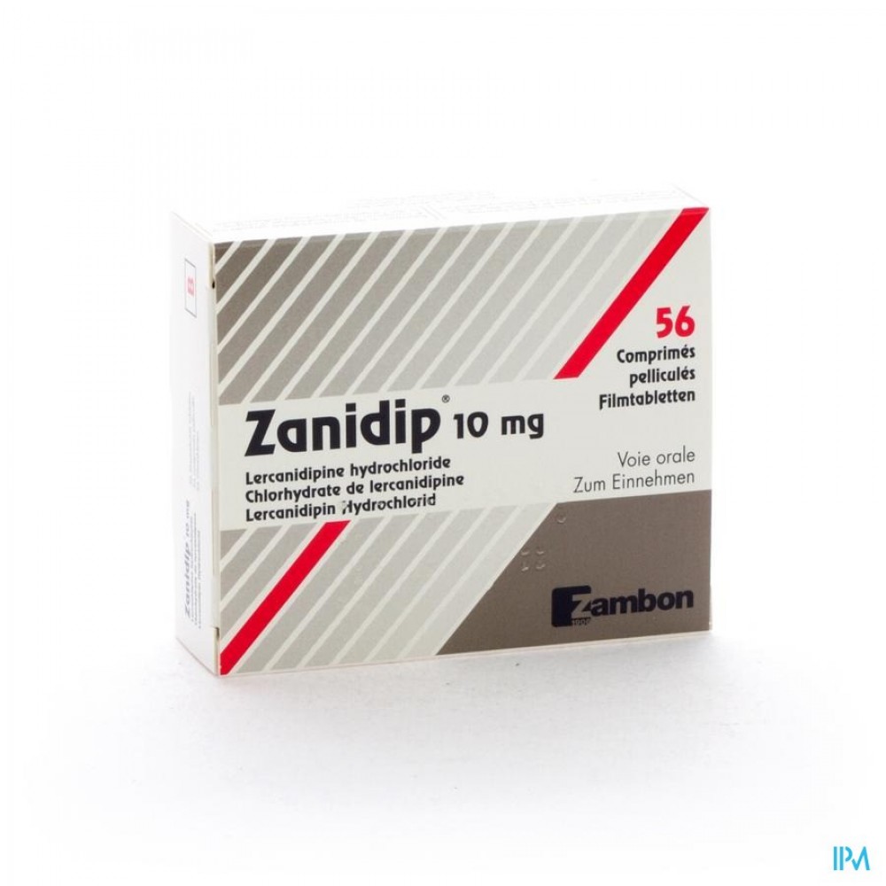 ZANIDIP COMP 56 X 10 MG | Apotheek Thiels