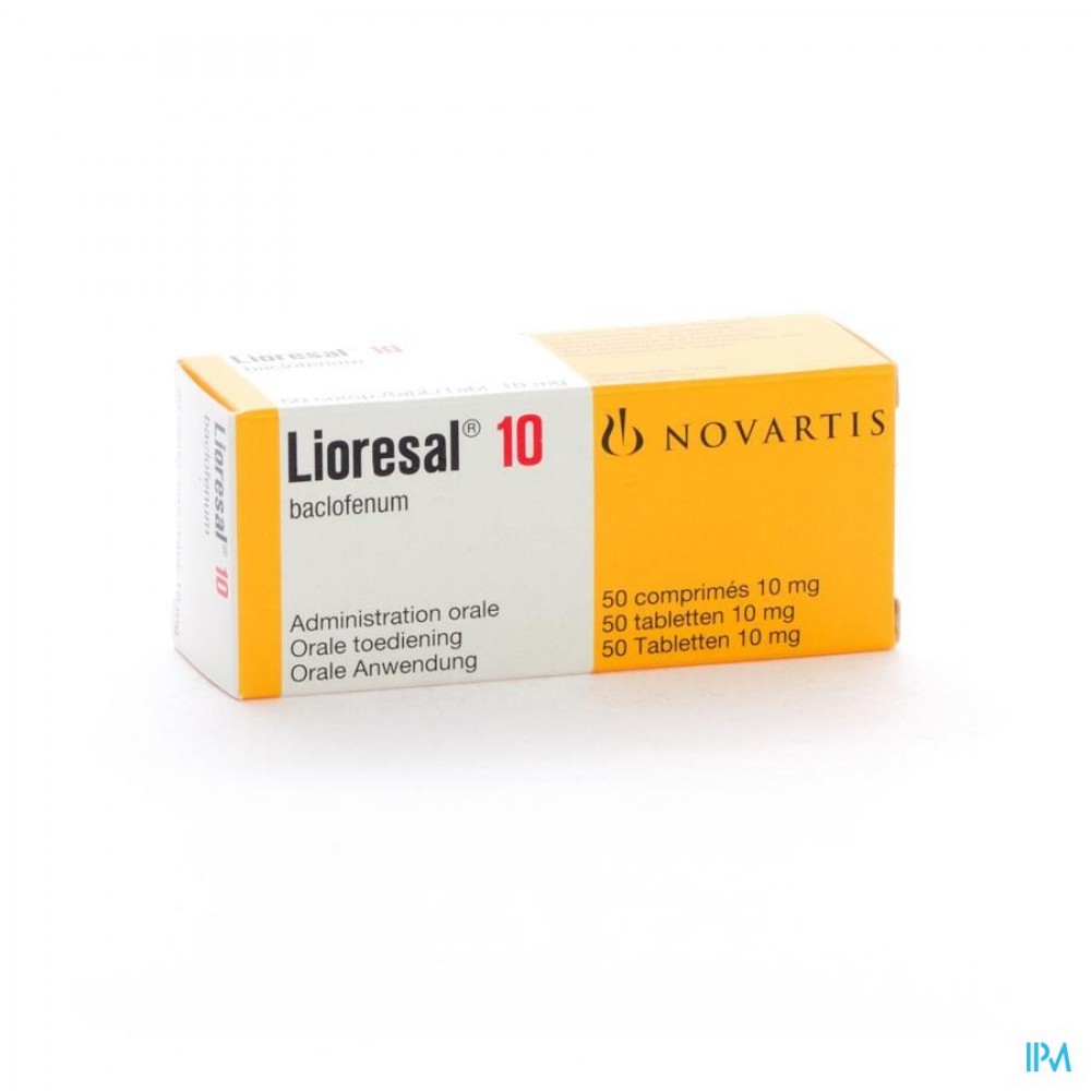 Lioresal De 10 Mg