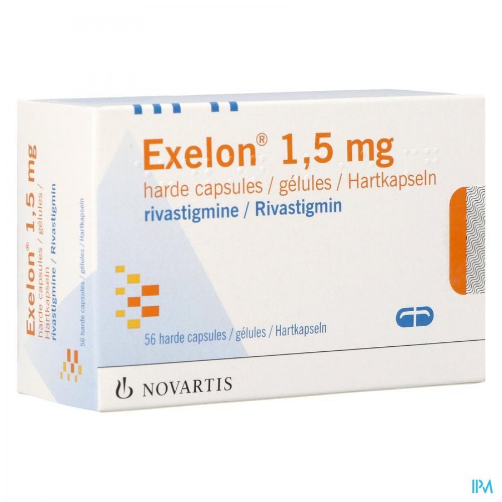 EXELON CAPS 56 X 1,5 MG | Apotheek Thiels