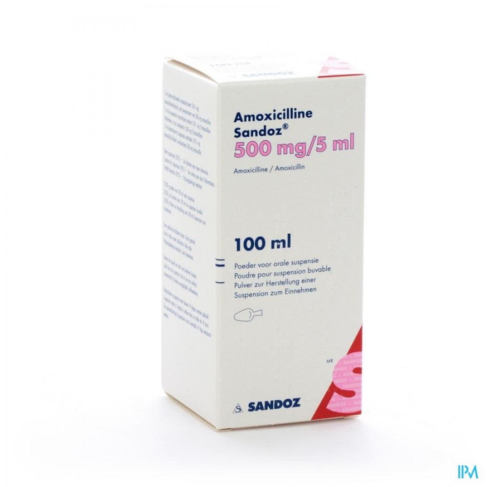 amoxicilline suspension sandoz