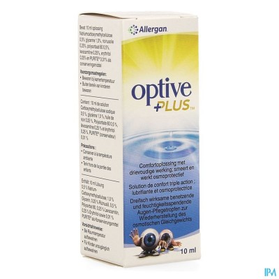 OPTIVE PLUS SOL STER 1X10ML