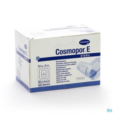 Cosmopor E Latexfree 7,2x5cm 50 P/s