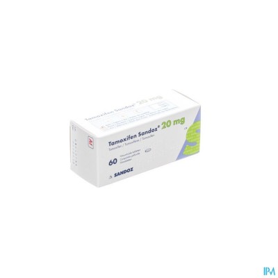 TAMOXIFEN SANDOZ COMP 60 X 20 MG