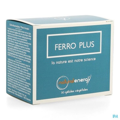FERRO PLUS NATURAL ENERGY CAPS 30
