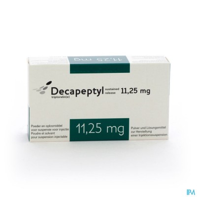 DECAPEPTYL SR 11,25MG FL LYO IM SOL