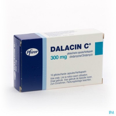 DALACIN C CAPS 16 X 300 MG