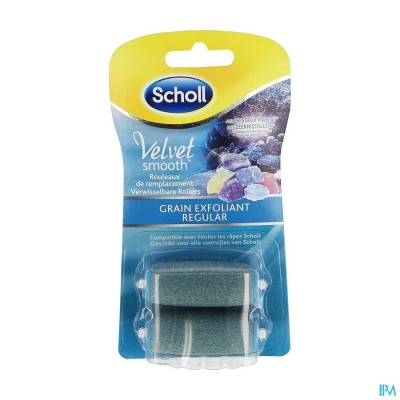 SCHOLL VELVET SMOOTH EXPR.PEDI 2ROL.DIAMANTKRISTAL