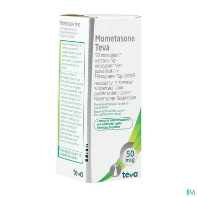 MOMETASONE TEVA 50MCG NEUSSPRAY 1 X 140