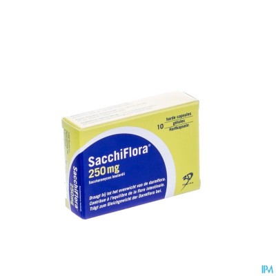 SACCHIFLORA 250MG HARDE CAPS 10 BLISTER