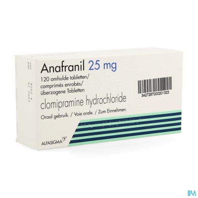 ANAFRANIL 25MG FILMOMH TABL 120 X 25MG