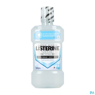 LISTERINE ADVANCED WHITE 500ML NF