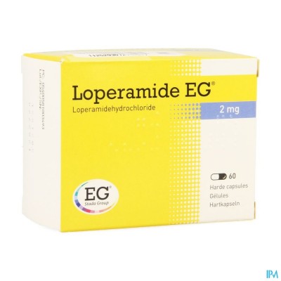 LOPERAMIDE EG CAPS 60X2MG