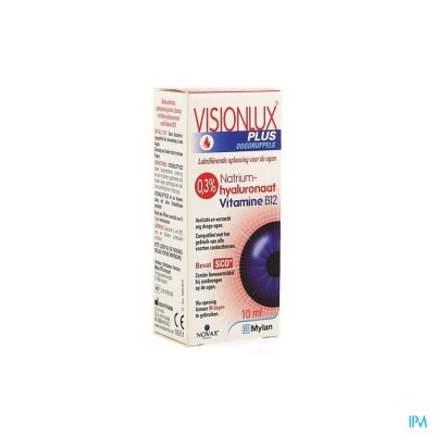 VISIONLUX PLUS OOGDRUPPELS FL 1 X 10ML