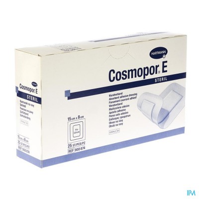 Cosmopor E Latexfree 15x8cm 25 P/s