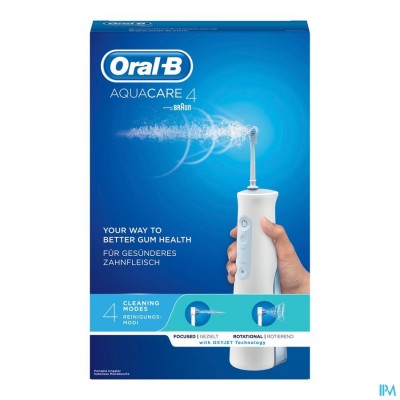 ORAL-B AQUACARE 4 DRAAGBAAR IRRIGATOR