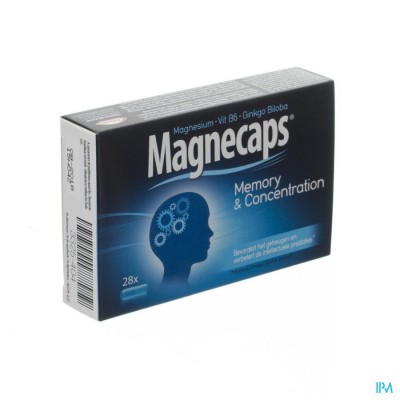 MAGNECAPS MEMORY&CONCENTRATION CAPS 28