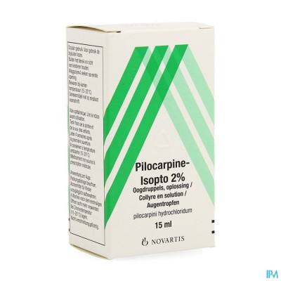 PILOCARPINE-ISOPTO 2 % COLLYRE 15ML