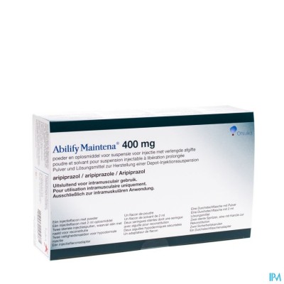 ABILIFY MAINTENA 1 FL 400 MG+ 1 FL 2 ML