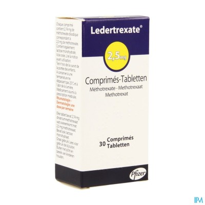 LEDERTREXATE COMP 30X2,5MG