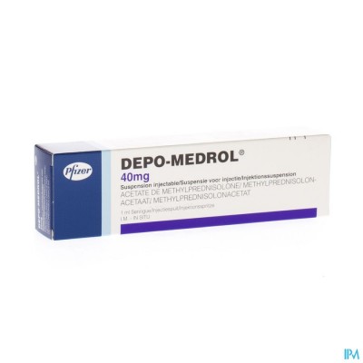 DEPO-MEDROL SER INJ 1 X 40 MG/1 ML