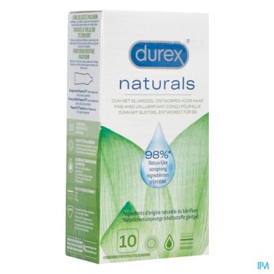 DUREX NATURAL CONDOOMS 10