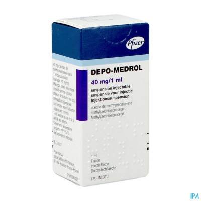 DEPO-MEDROL VIAL 1 X 40 MG/1 ML