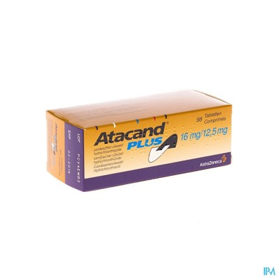 ATACAND PLUS COMP S/BL 98X16/12,5MG