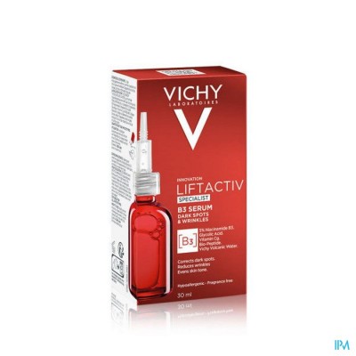 VICHY LIFTACTIV B3 SERUM PIGMENTVLEK.&RIMPELS 30ML