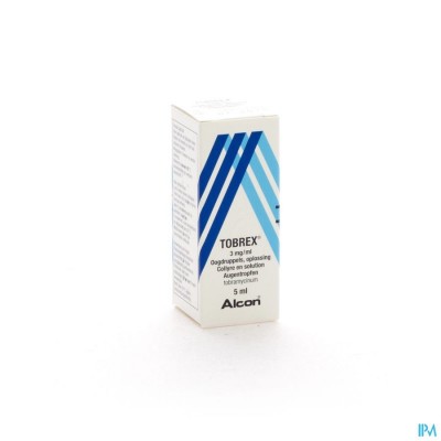 TOBREX COLLYRE 5ML 0,3%