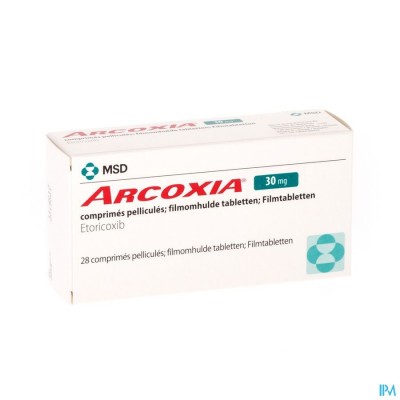 ARCOXIA 30 MG COMP 28