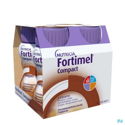 FORTIMEL COMPACT CHOCOLADE 4X125ML