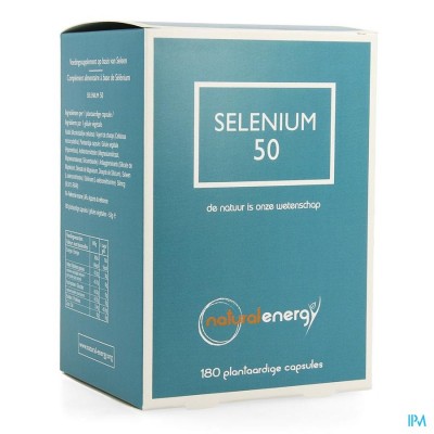 SELENIUM 50 NATURAL ENERGY CAPS 180