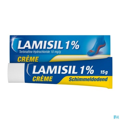 LAMISIL CREME 1% GELAMINEERDE ALUMINIUM TUBE 15 G