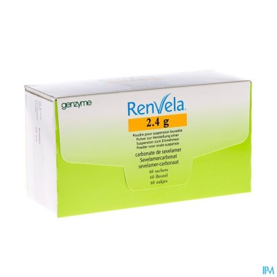 RENVELA 2,4 G POEDER ORALE SUSP ZAKJES 60 X 2,4 G