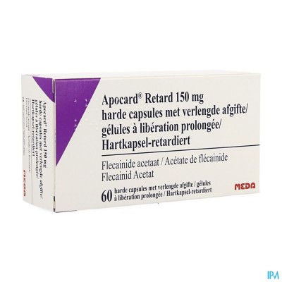 APOCARD RETARD CAPS 60 X 150 MG