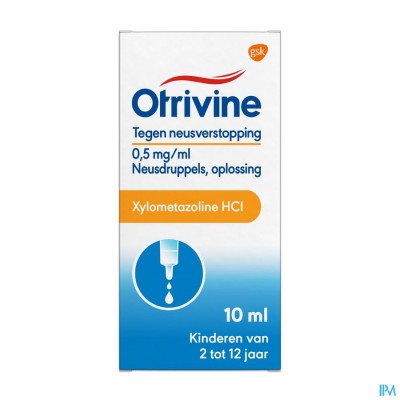 OTRIVINE HYDRAT 0,05% GUTT 10ML