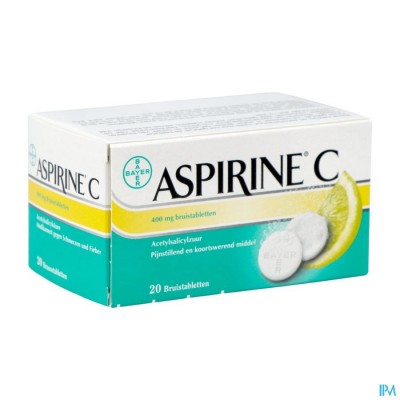 ASPIRINE C EFF. COMP. 20