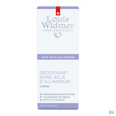 WIDMER DEO CREME ZONDER ALUMINIUM PARF 40ML