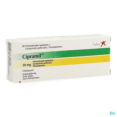 CIPRAMIL IMPEXECO COMP PELL 28 X 20 MG PIP